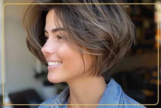 مدل کوتاهی باب (Bob) برای موهای حالت دار