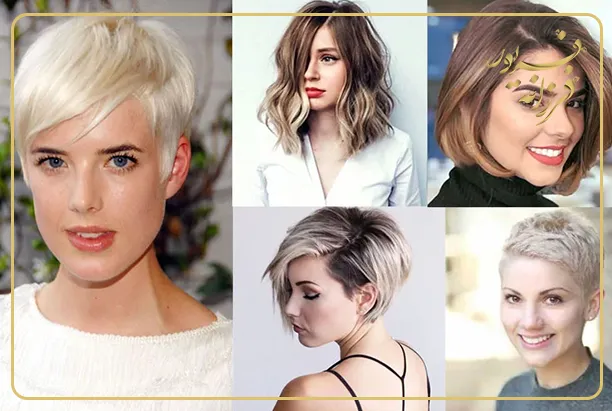 مدل کوتاهی مو برای صورت کشیده