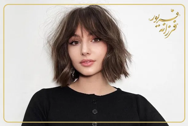 کوتاهی مو جلو سر زیبا