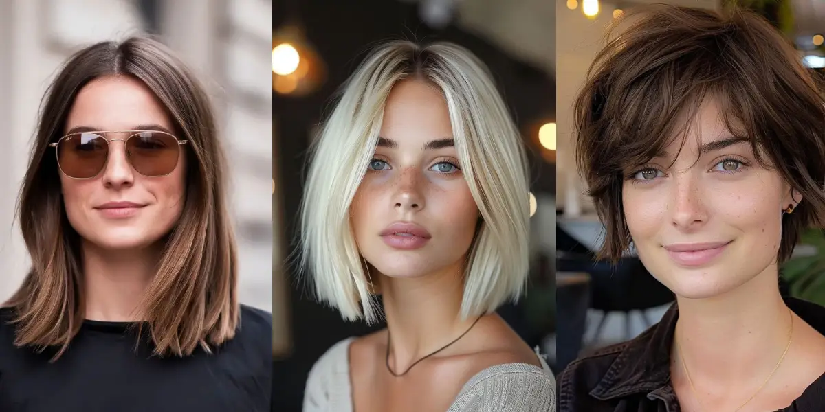 بررسی مدل موی کوتاه زنانه برای صورت کشیده