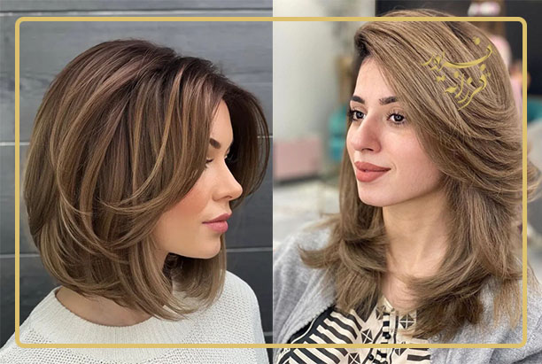 مدل موی فارا کوتاه و بلند کوتاهی مو زنانه مدل فارا