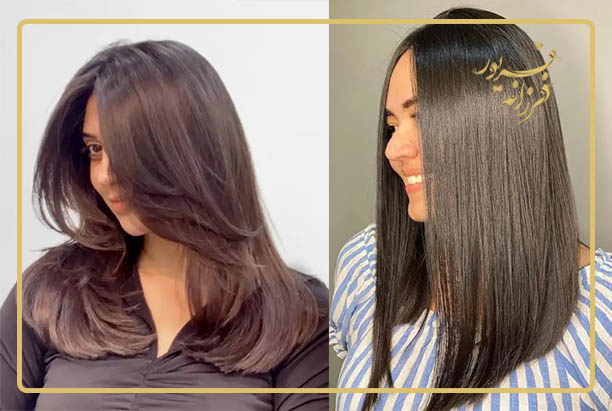 کوتاهی مو زنانه بلند