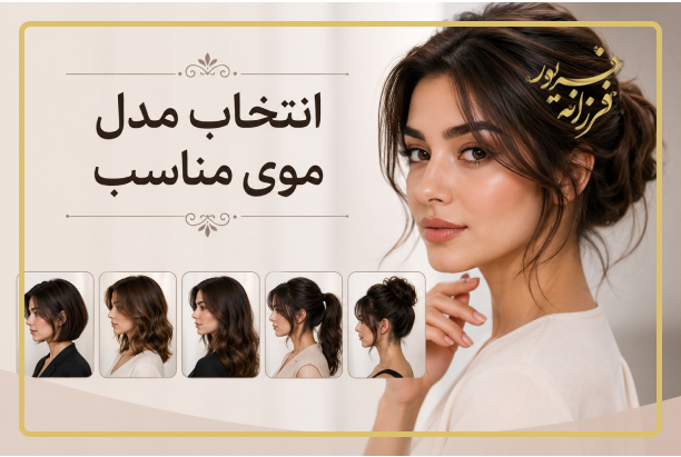 انتخاب مدل موی مناسب
