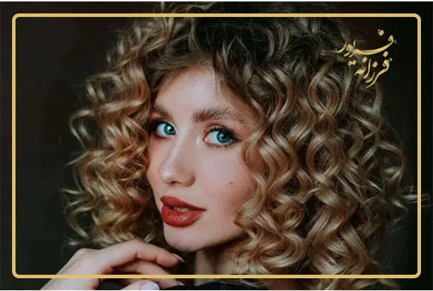 مدل کوتاهی مو زنانه برای موی فر